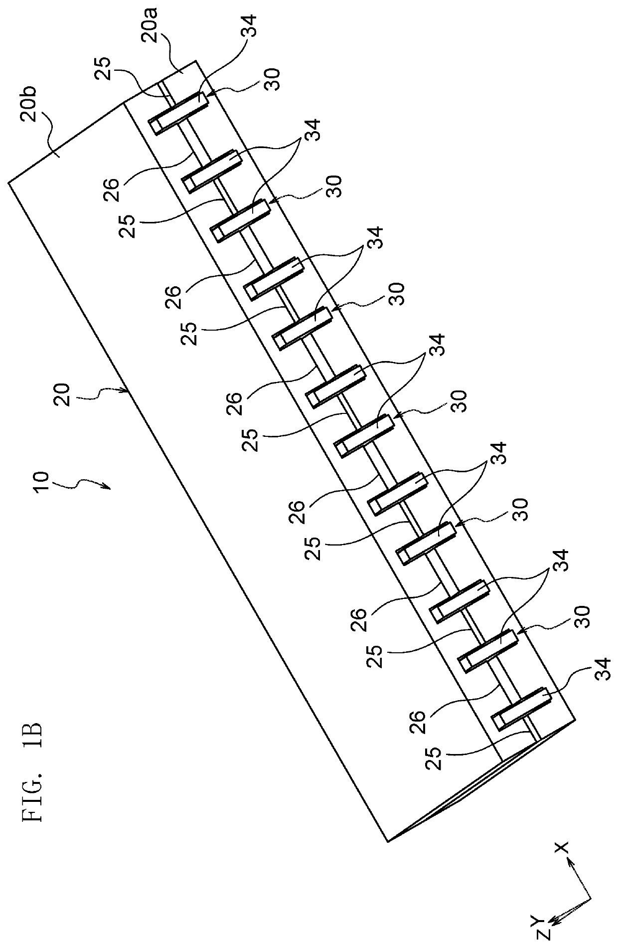 Coil device with predetermined gap arrangement