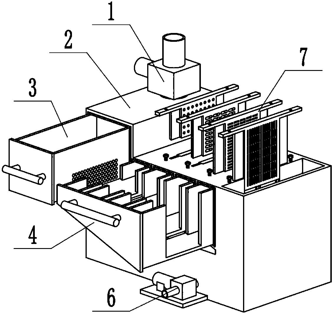 Device for treating and reusing household sewage