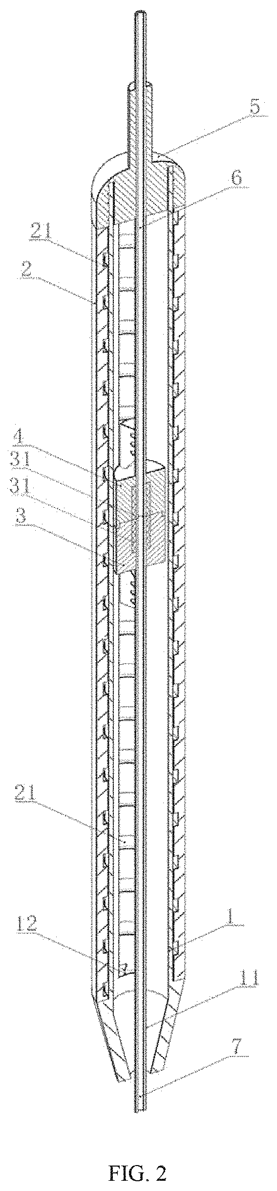 Pencil-like optical fiber sensor probe, portable immunosensor and use thereof