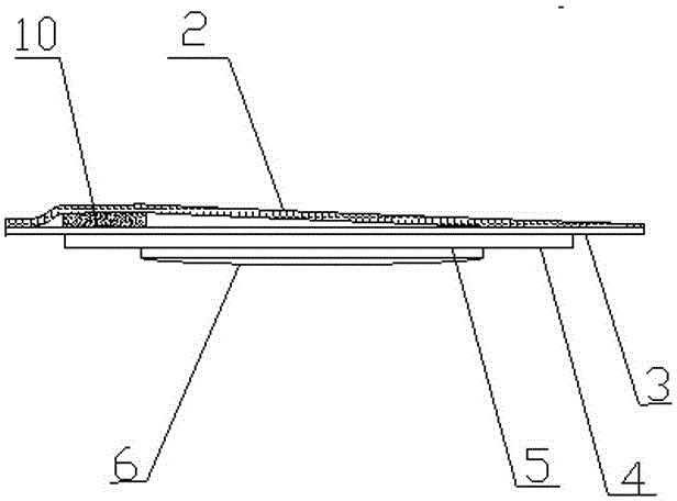 Elastic bleeding-stopping absorbent dressing fixing band