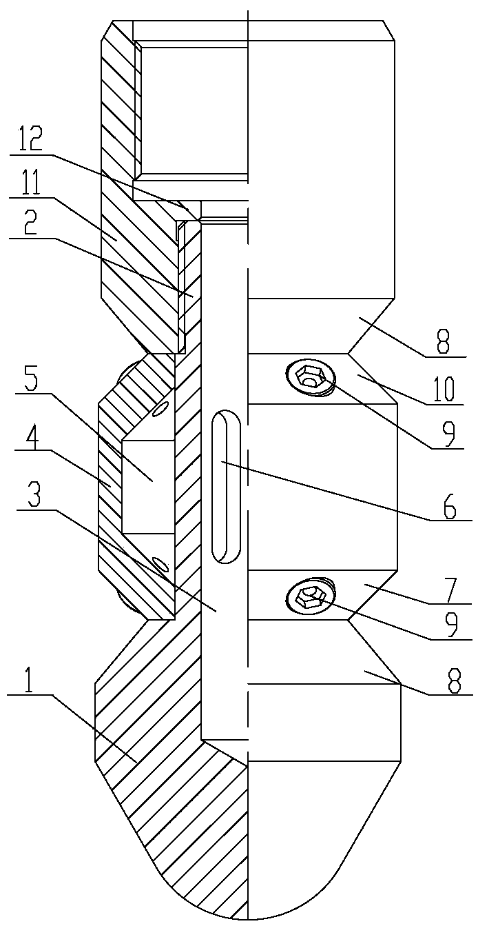 Rotary sand head