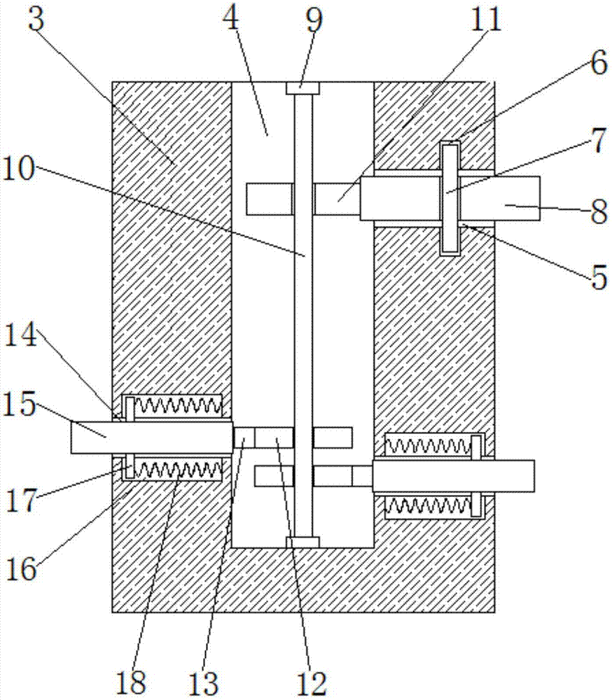 Convenient-to-mount energy-saving motor