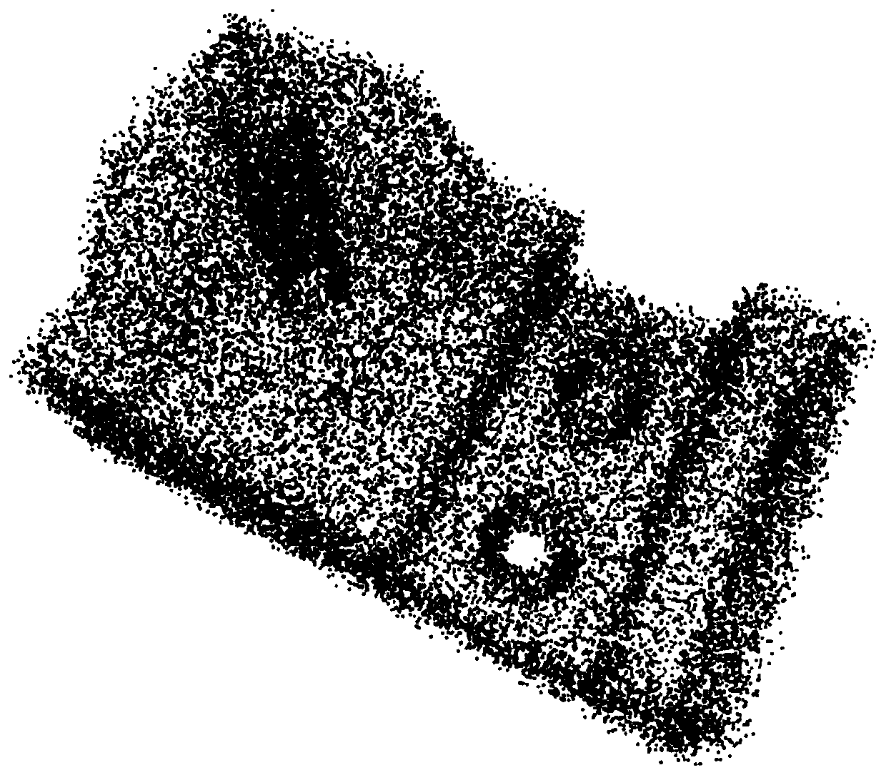 Aviation part point cloud denoising method based on deep learning