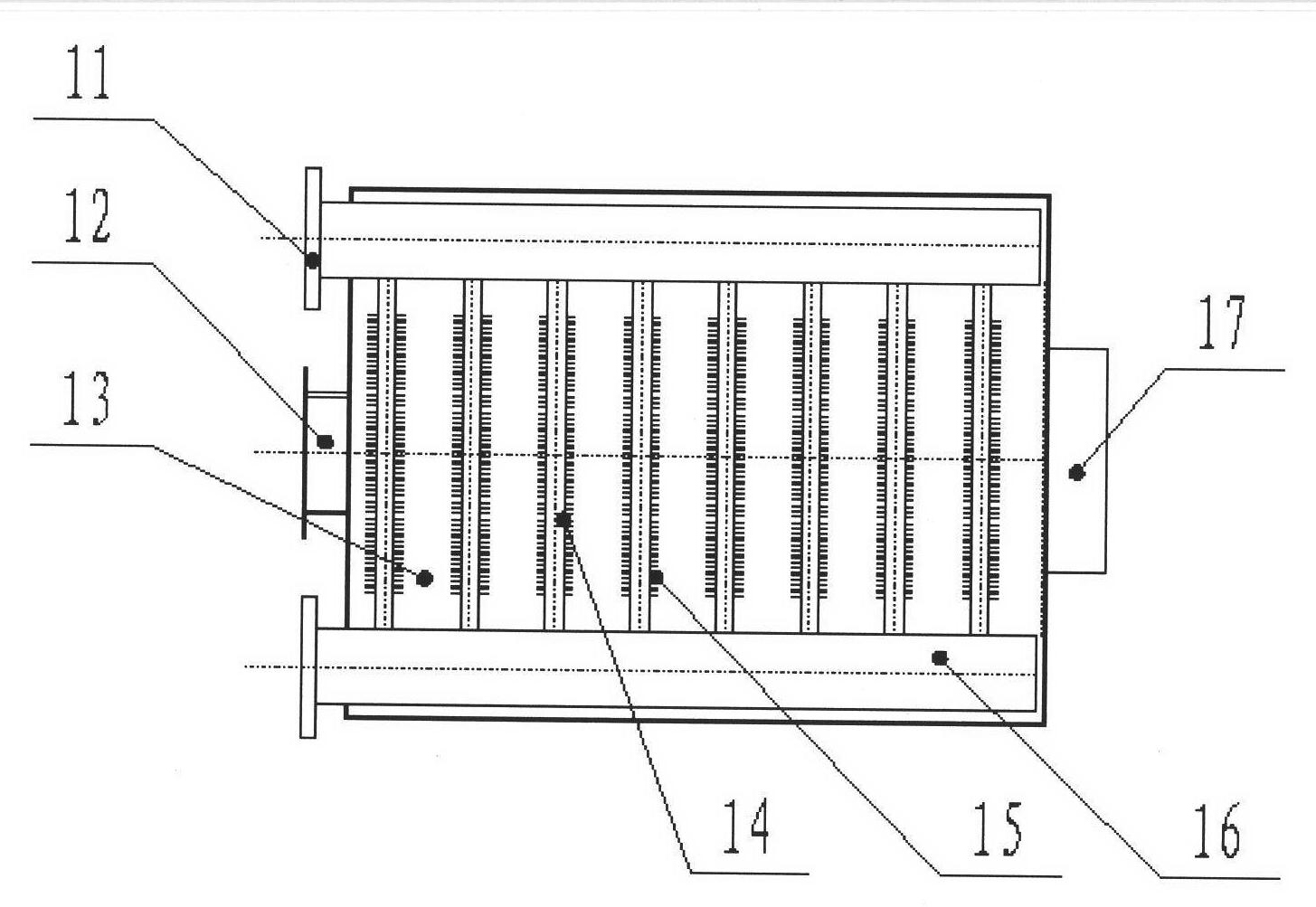 Heating system using biomass as boiler fuel and vertical energy-saving boiler