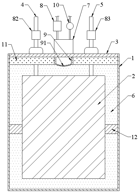 Filter capacitors with explosion-proof device