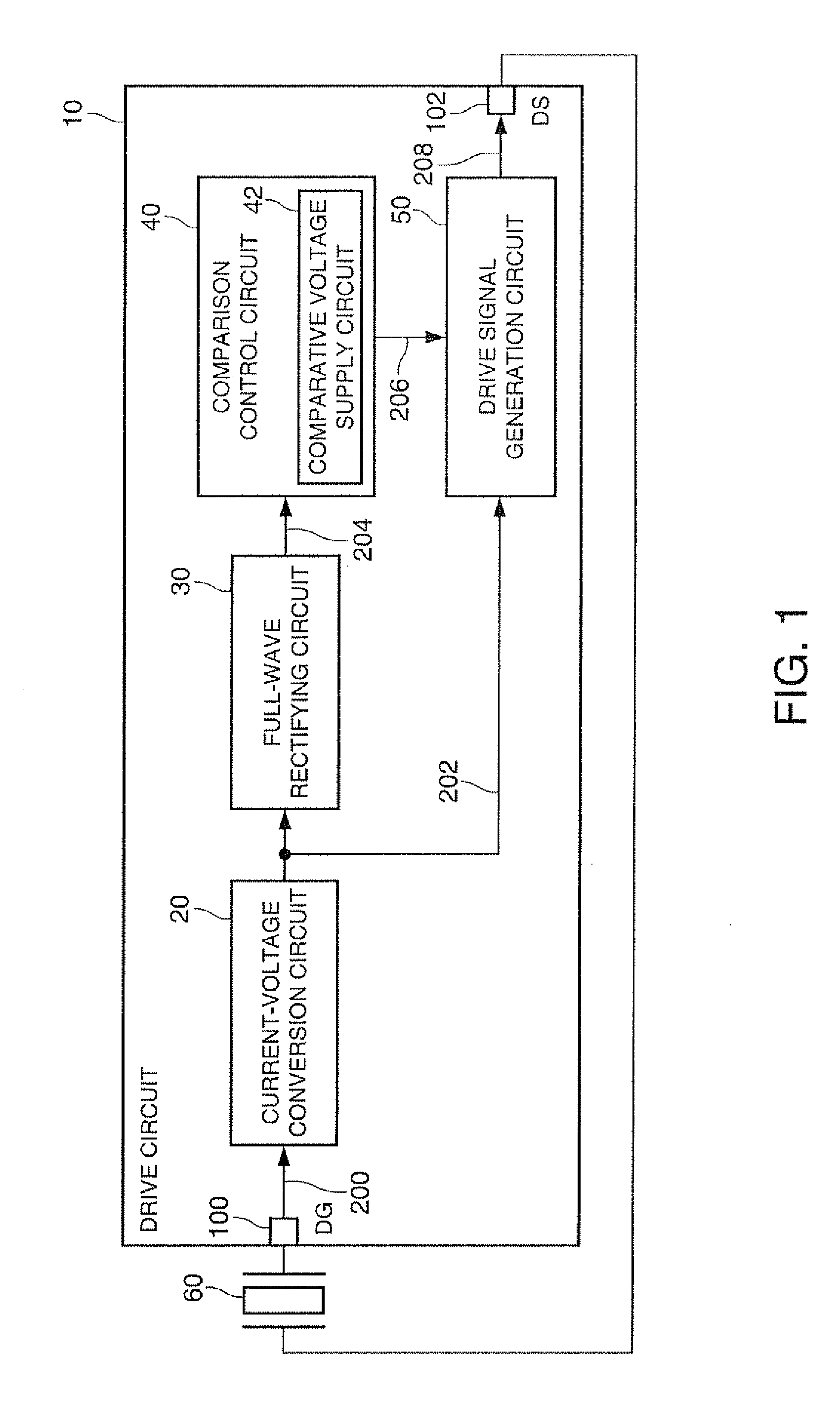 Drive circuit and physical quantity measuring device