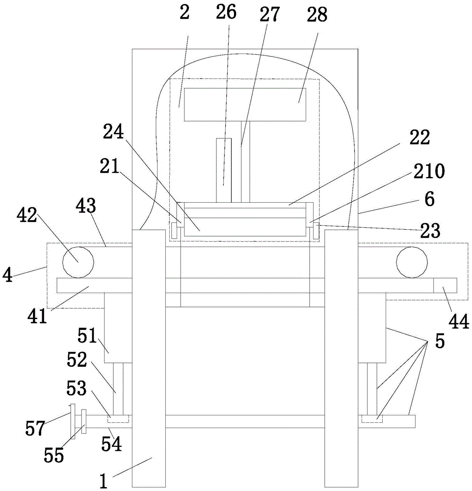 Surface transverse-grinding process and manufacturing machine for solid wood floor