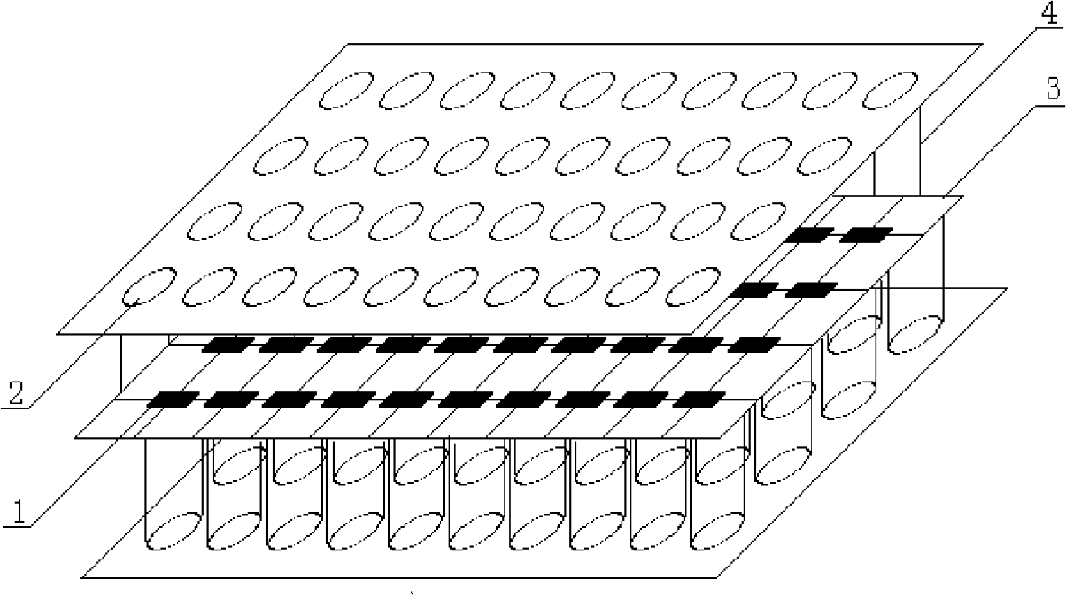 Laser type solar battery