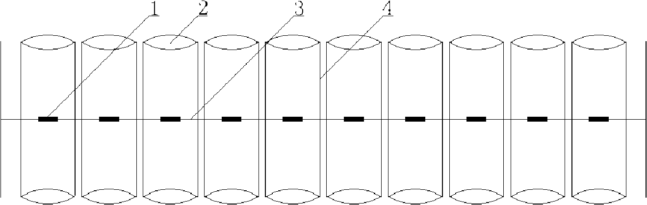 Laser type solar battery