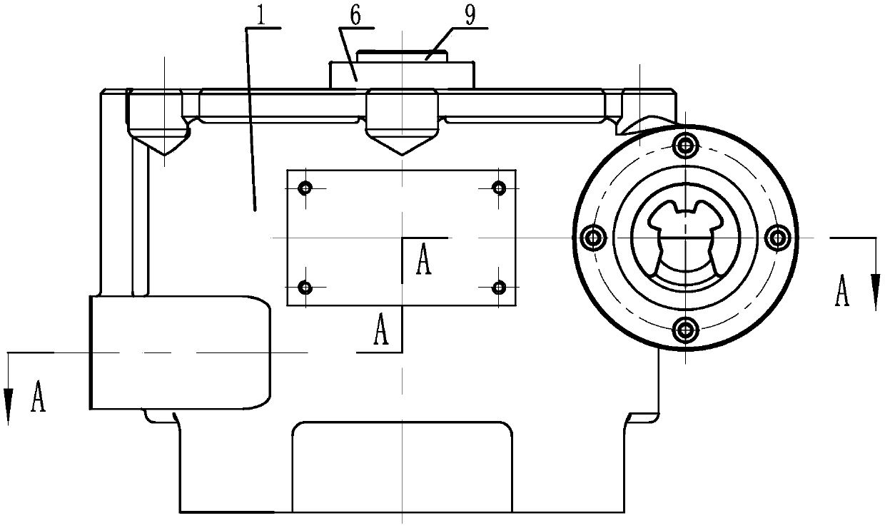 Speed reducing device of valve intelligent executer