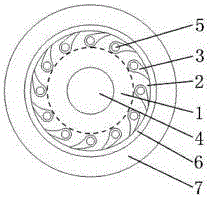 Microchannel structure cable used for electric power or communication