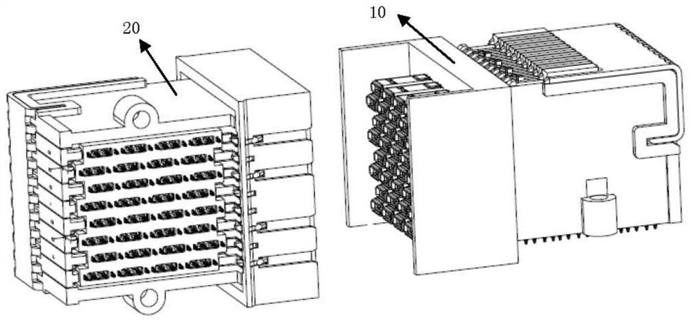 Sub-connector and wafer thereof