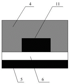 Tapered-waveguide-assisted cascade long-period waveguide grating sensor and preparation method thereof