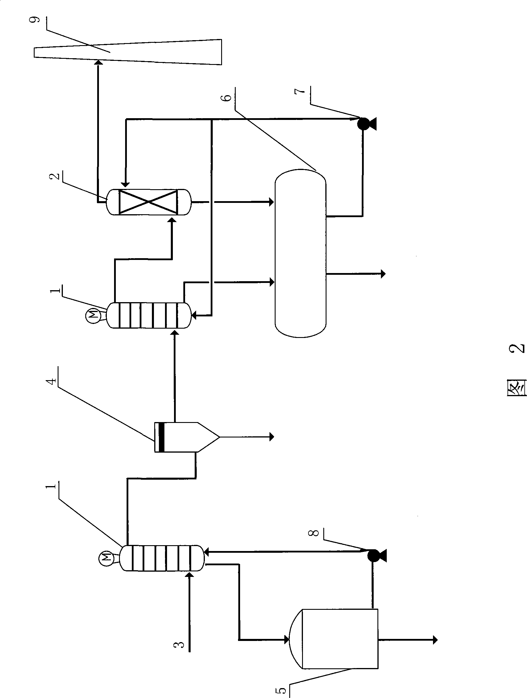 Malodorous gas processing assembly technique