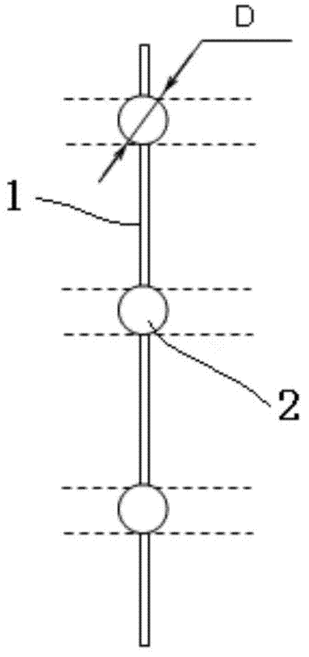 Flow guide device and spouted bed