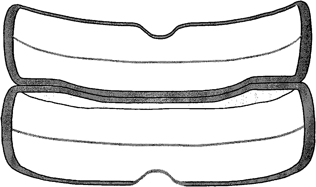 Denture for oral care and topical application of drug