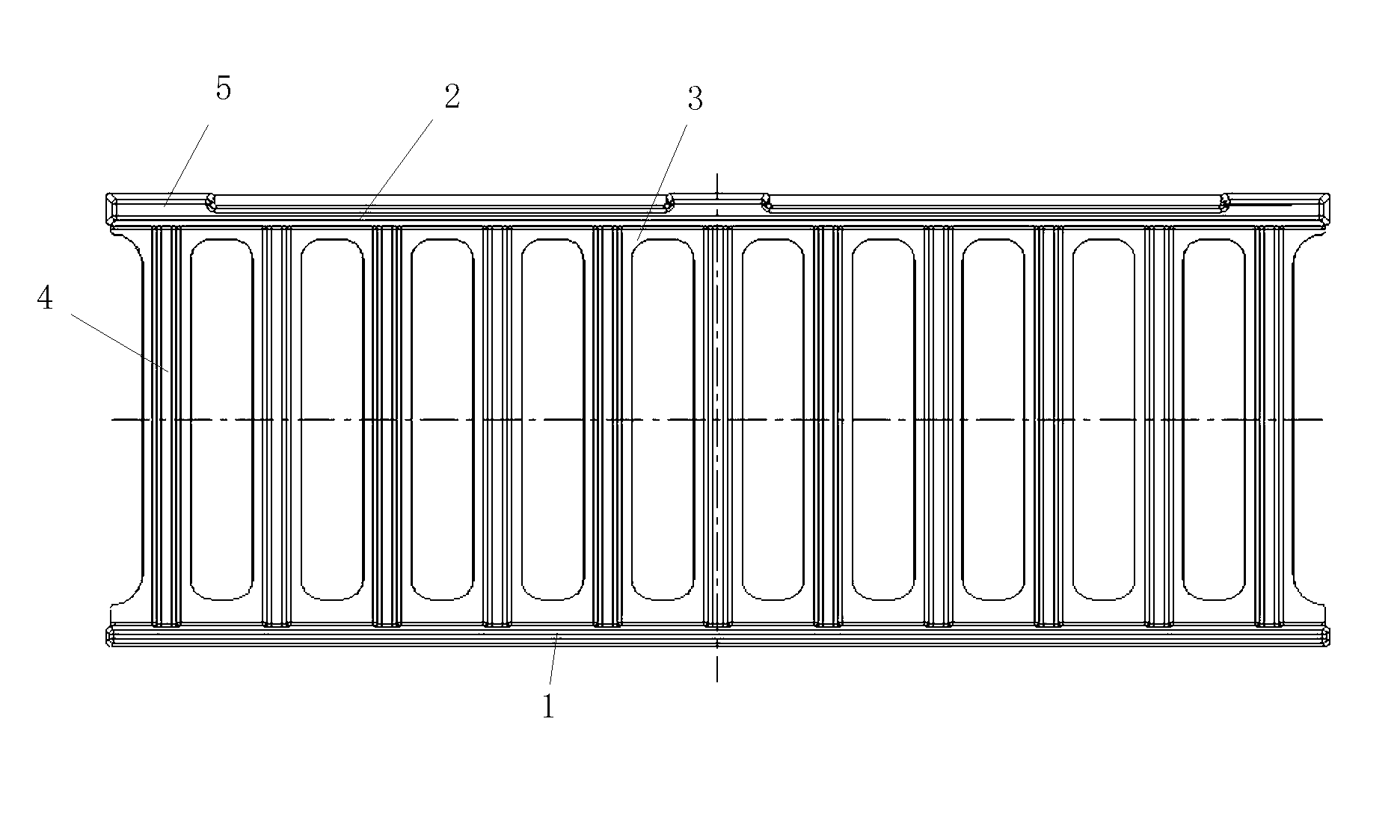 Tunnel ditch cover plate