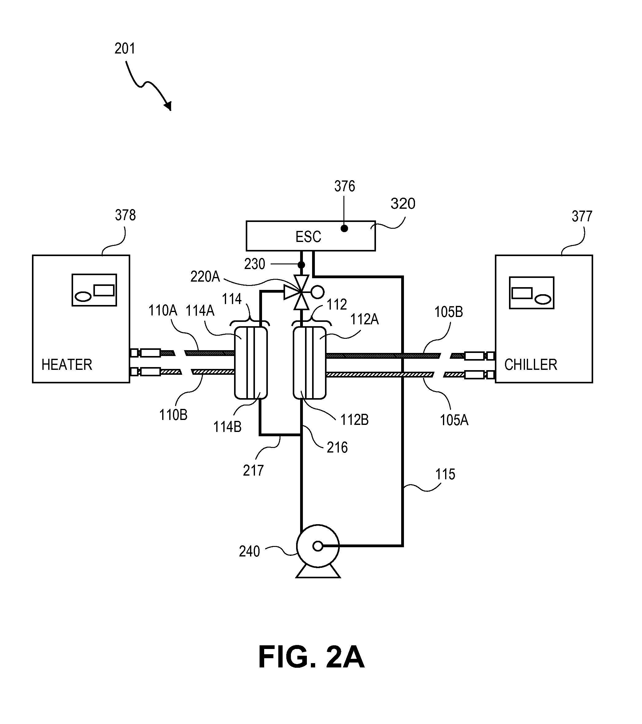 Fast response fluid temperature control system