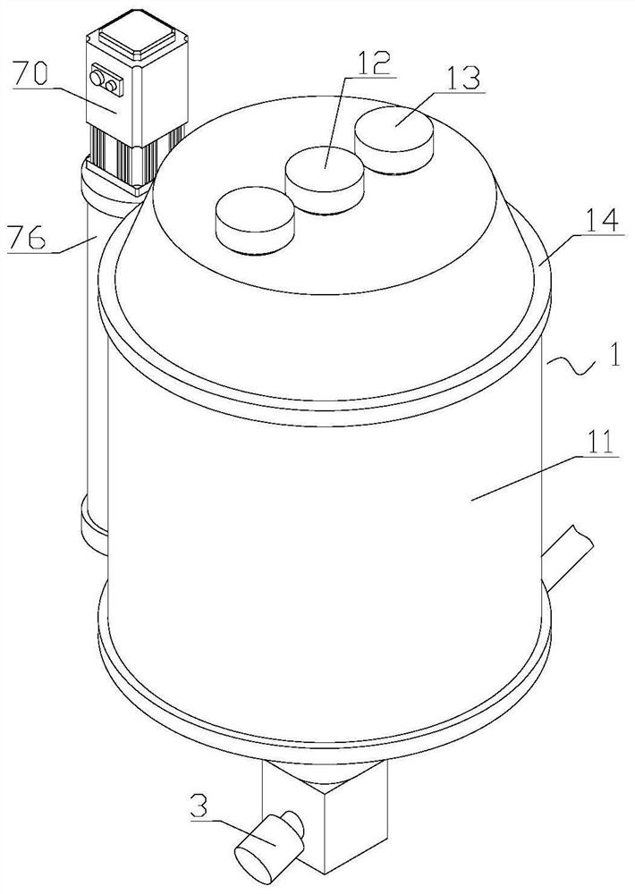 Feed tower for relieving poultry feed changing stress