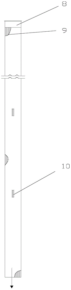 Reforming reactor fan-shaped barrels capable of reducing catalyst leakage