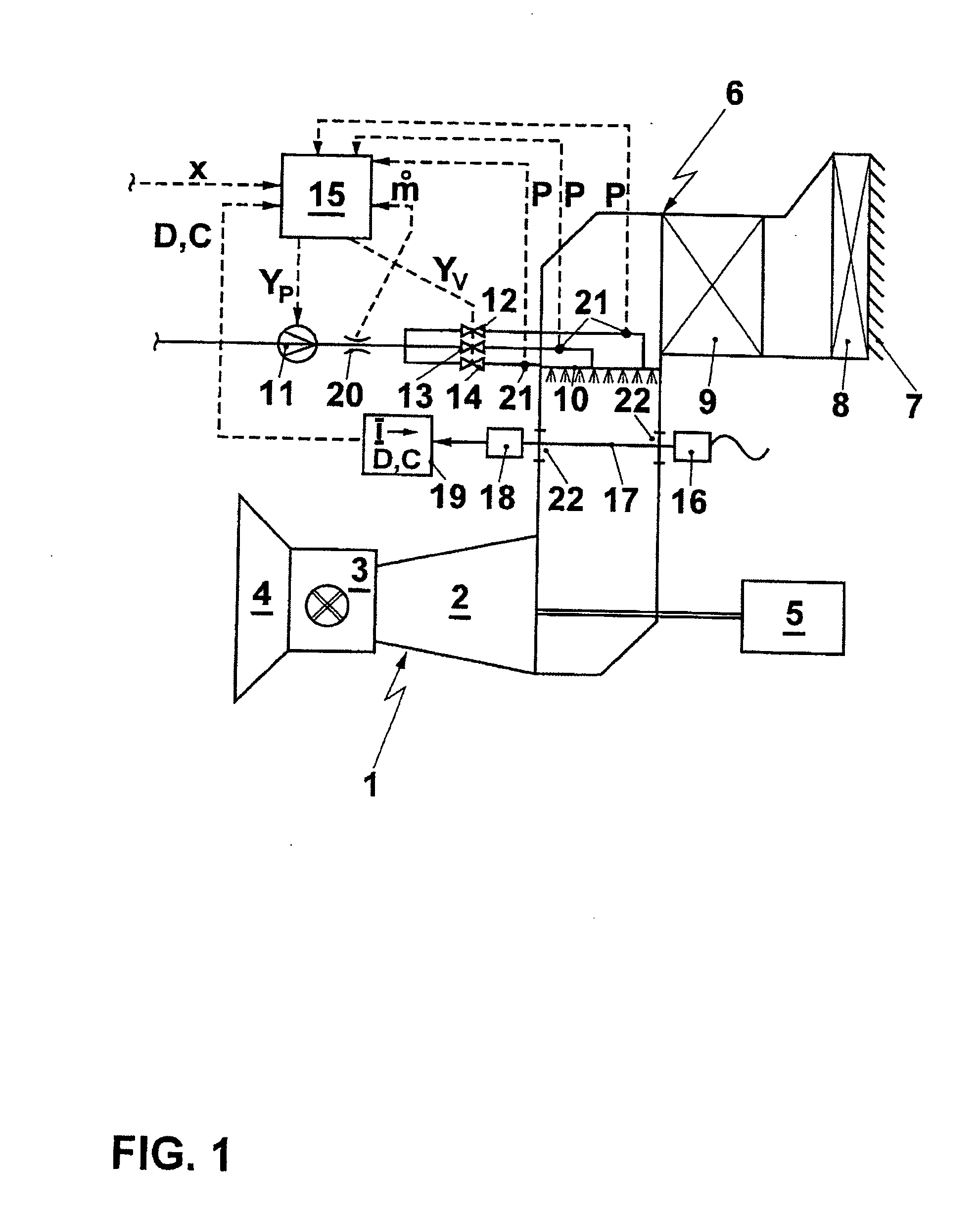 Method for operating an air-breathing engine