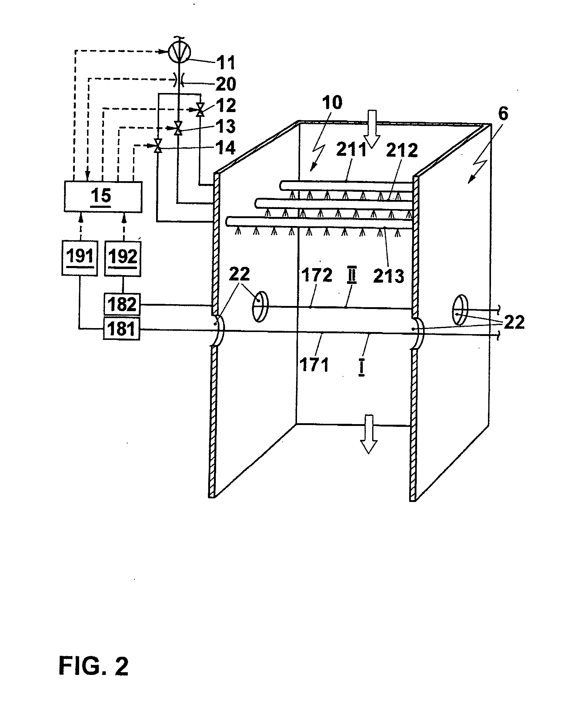 Method for operating an air-breathing engine