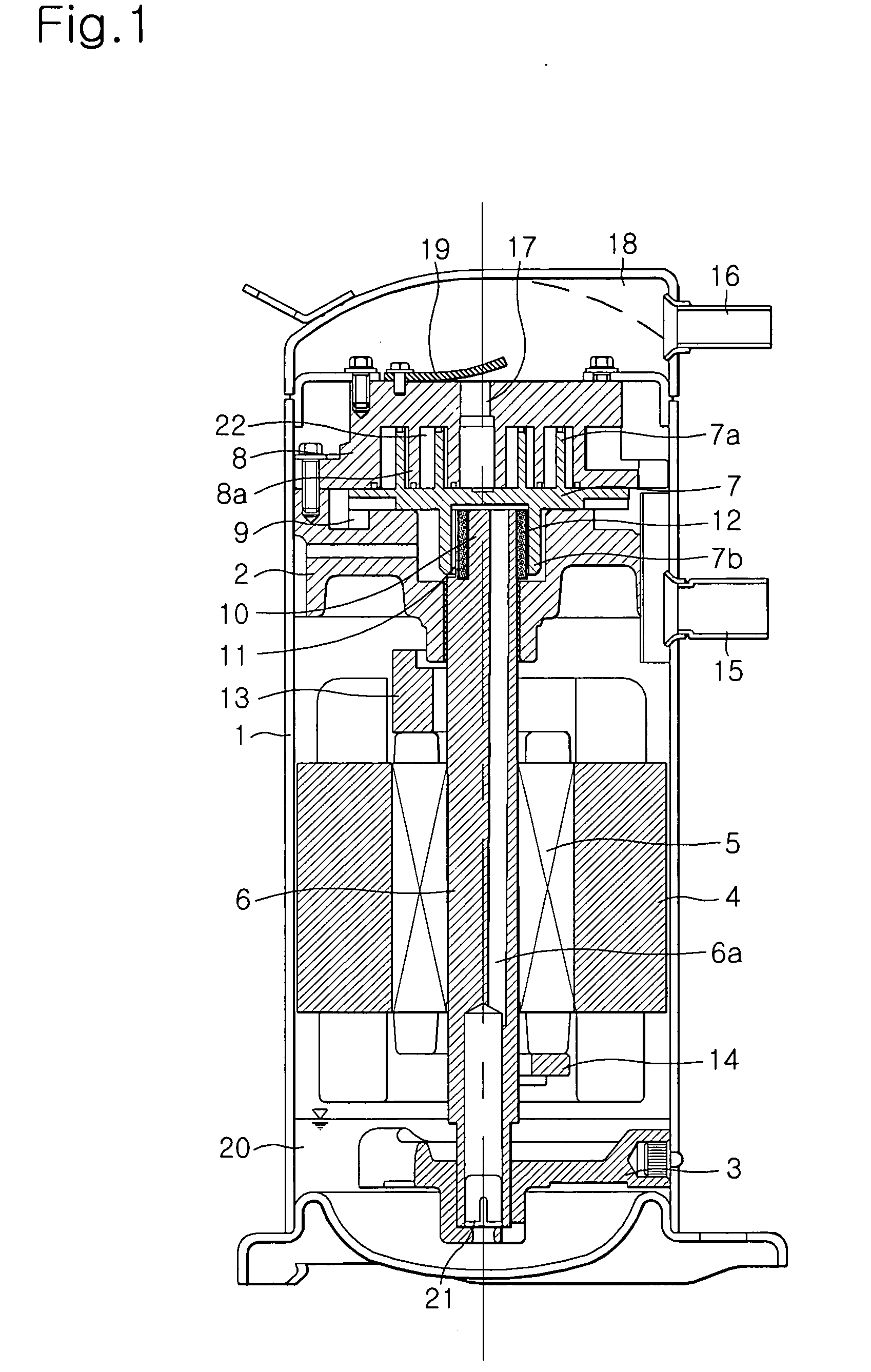 Eccentric coupling device in radial compliance scroll compressor