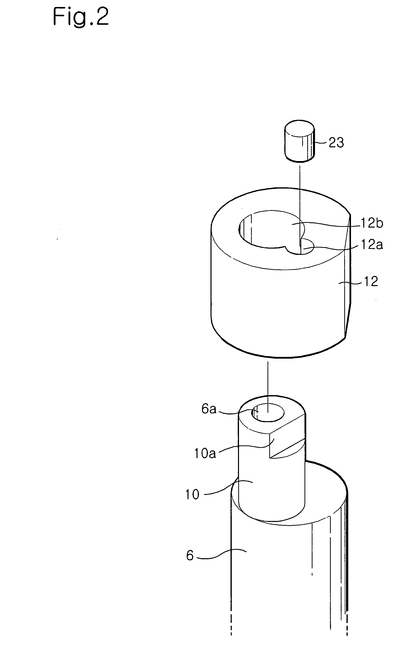 Eccentric coupling device in radial compliance scroll compressor