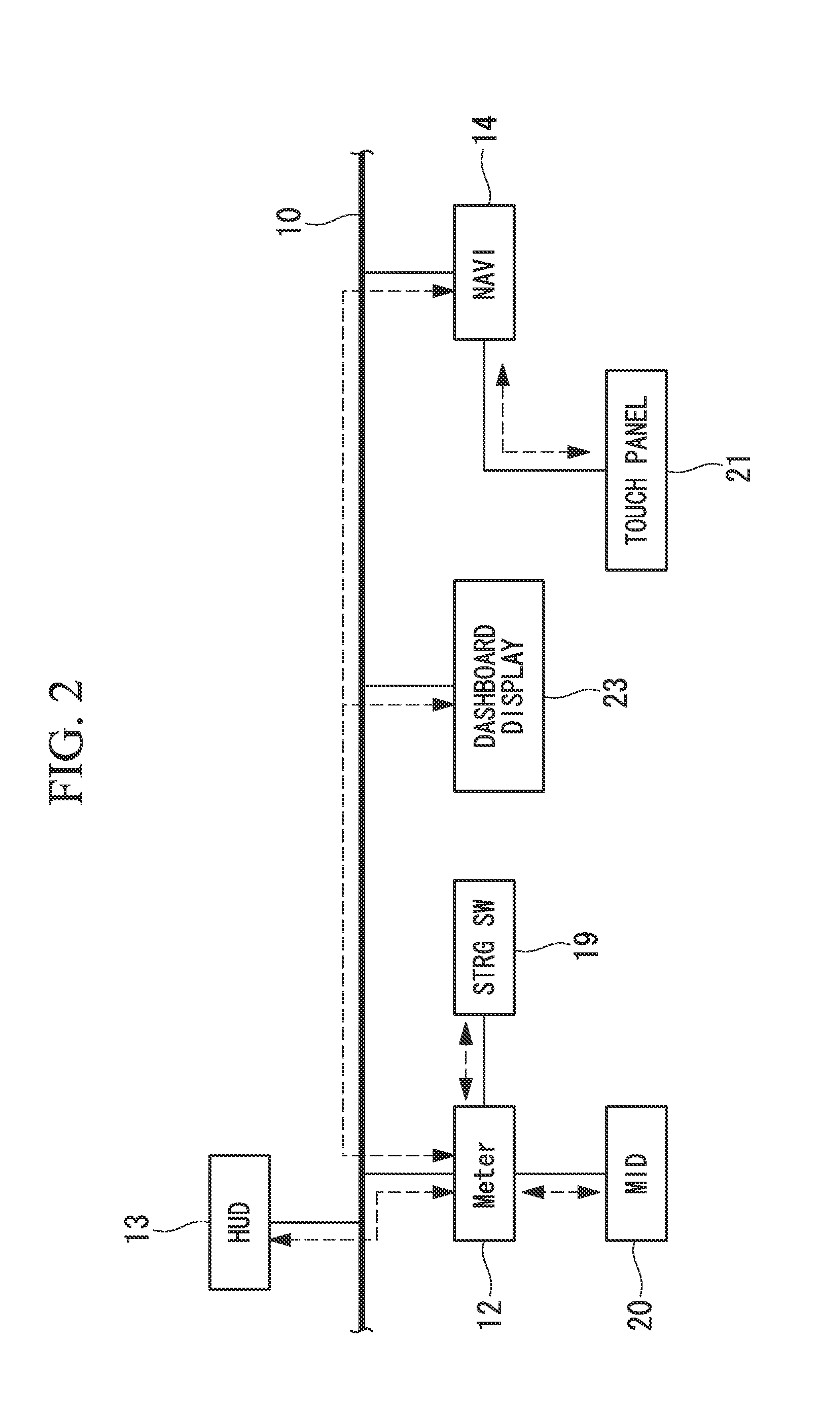 Display device for vehicle