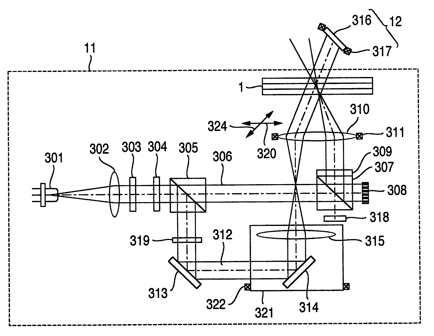 Optical pickup, optical information recording and reproducing apparatus and method for optically recording and reproducing information