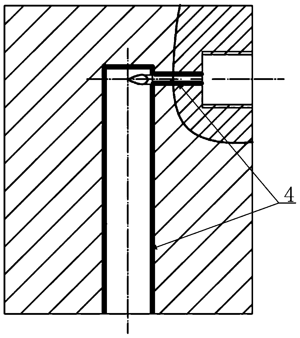 Liquid centrifugal nozzle with hydrophobic coating and manufacturing method thereof