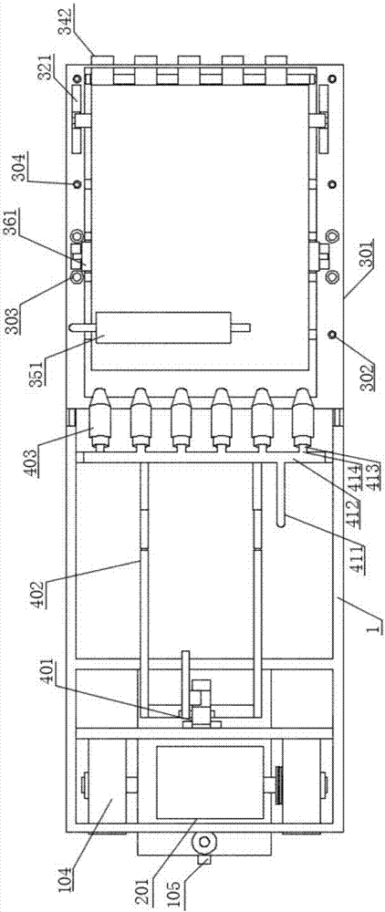 Small coiled material automatic unrolling trolley and method for unrolling coiled material