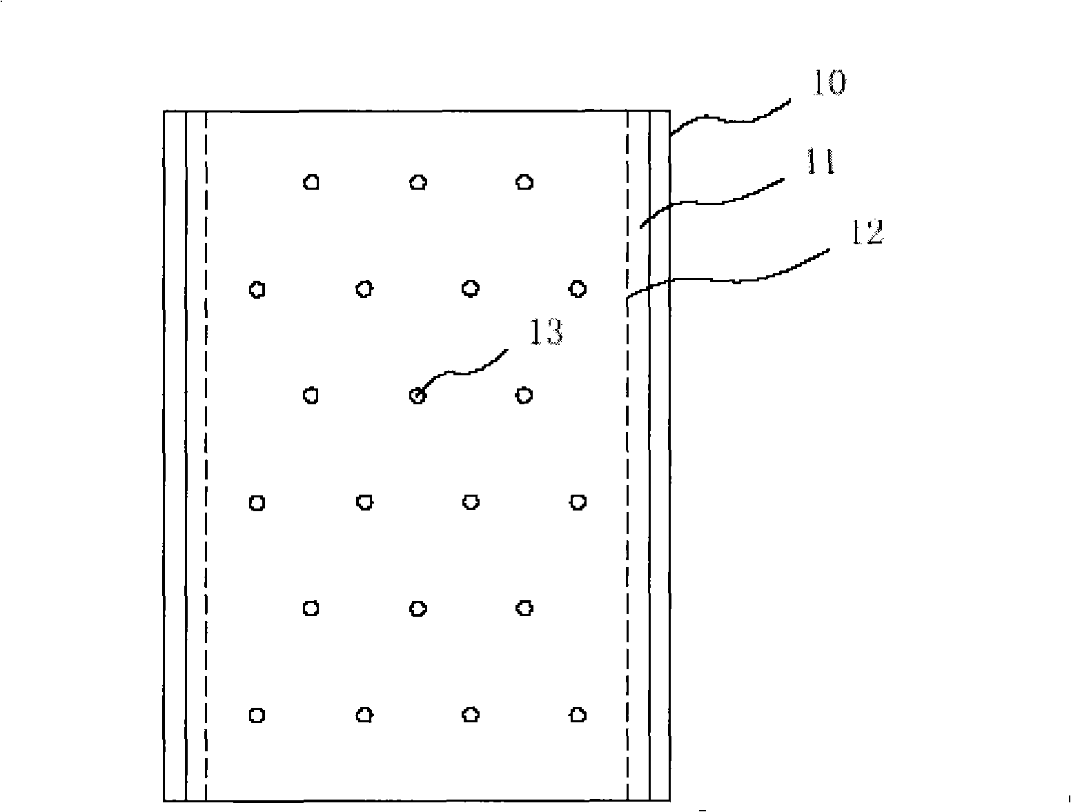 High vacuum multiple layer heat insulation quilt manufacture method