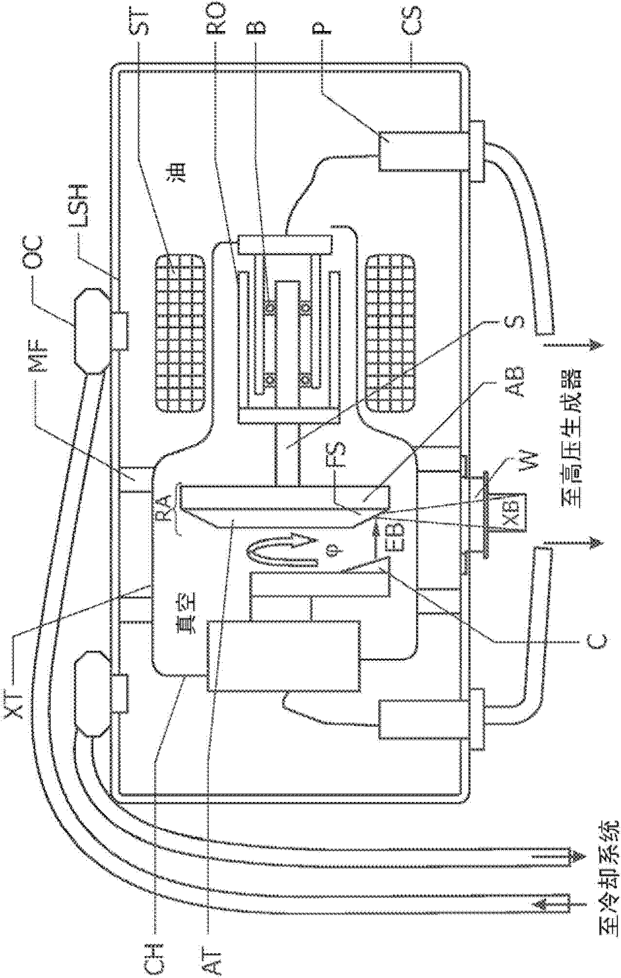 Attachment of a high-z focal track layer to a carbon-carbon composite substrate serving as a rotary anode target