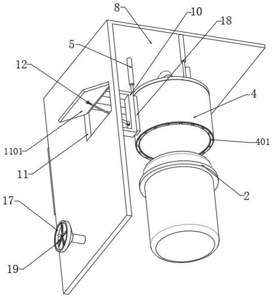 Rapid detection and alarm device based on LNG (Liquefied Natural Gas) storage