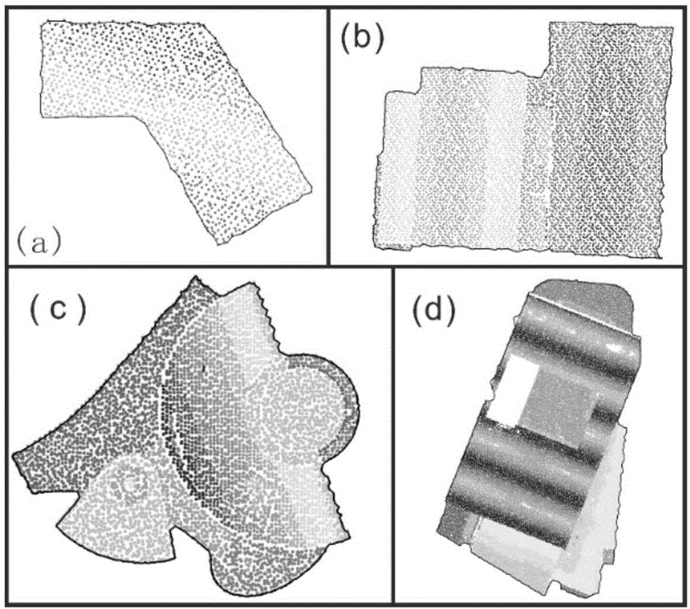 Multi-level laser-point cloud building boundary regularization method