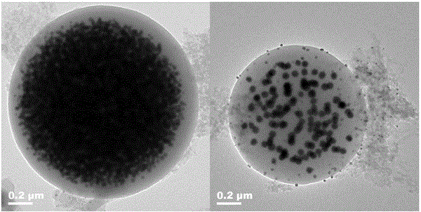 Silver nanoparticle-embedded carbon microsphere preparation method