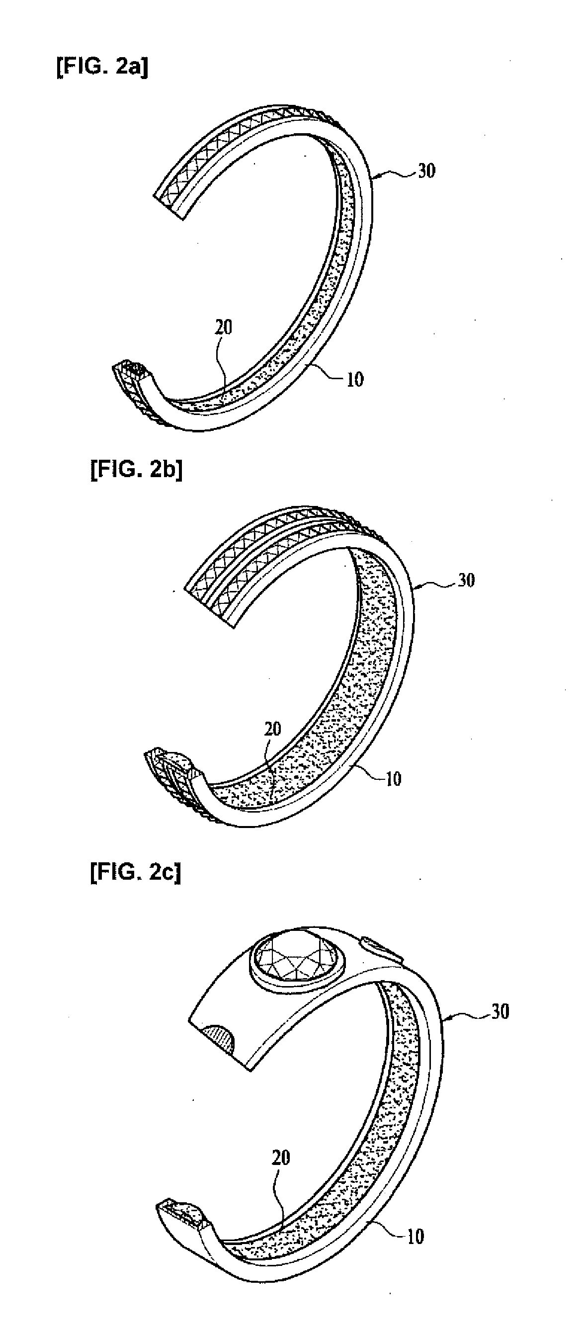 Inside diameter-adjustable ring