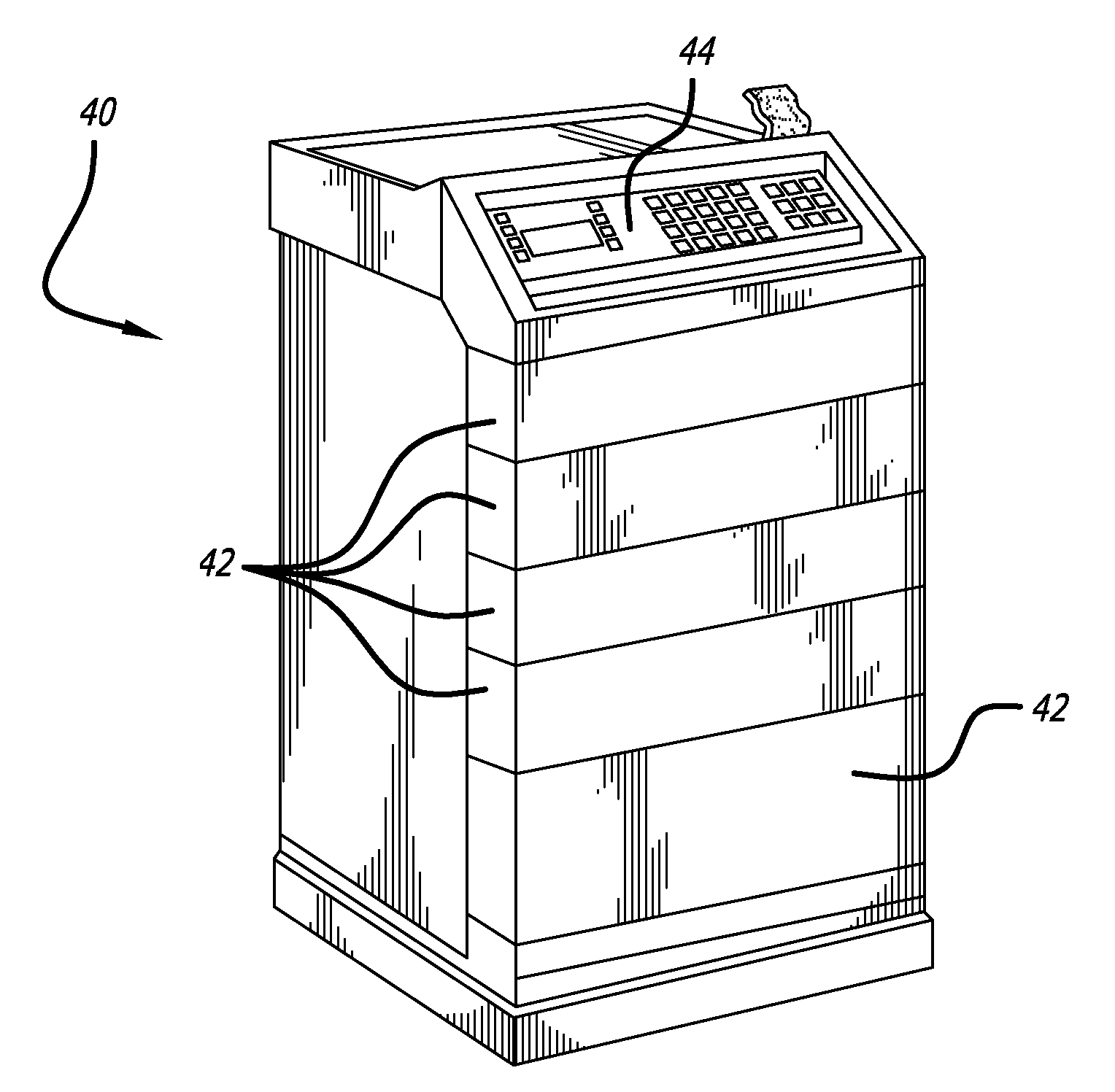 RFID enabled drawer refrigeration system