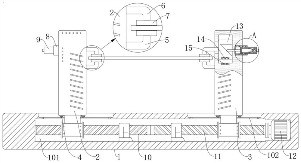 Cloth aligning structure for cloth sewing