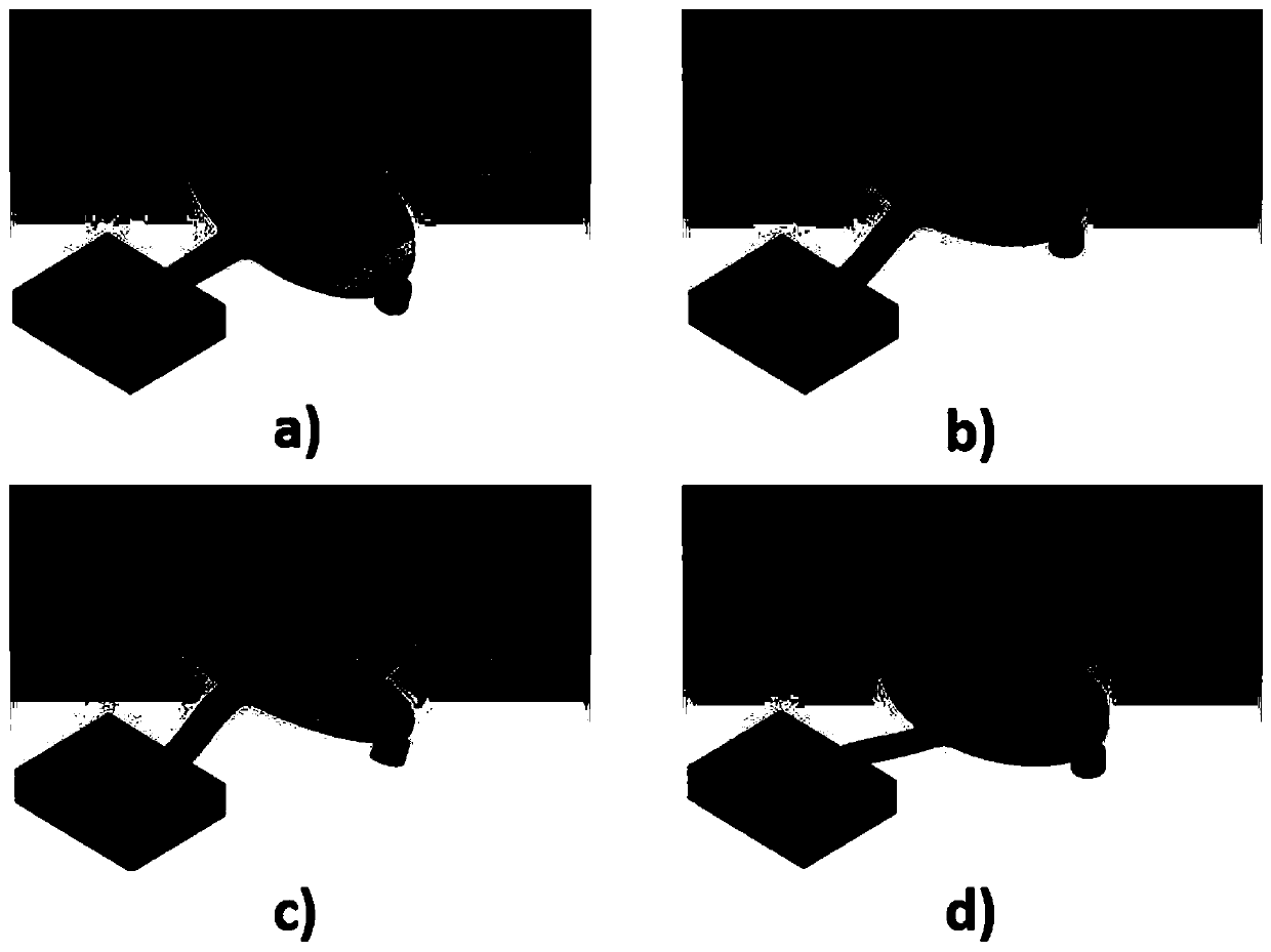 Flexible printed circuit board micro-mirror with external electromagnets for large-angle laser scanning