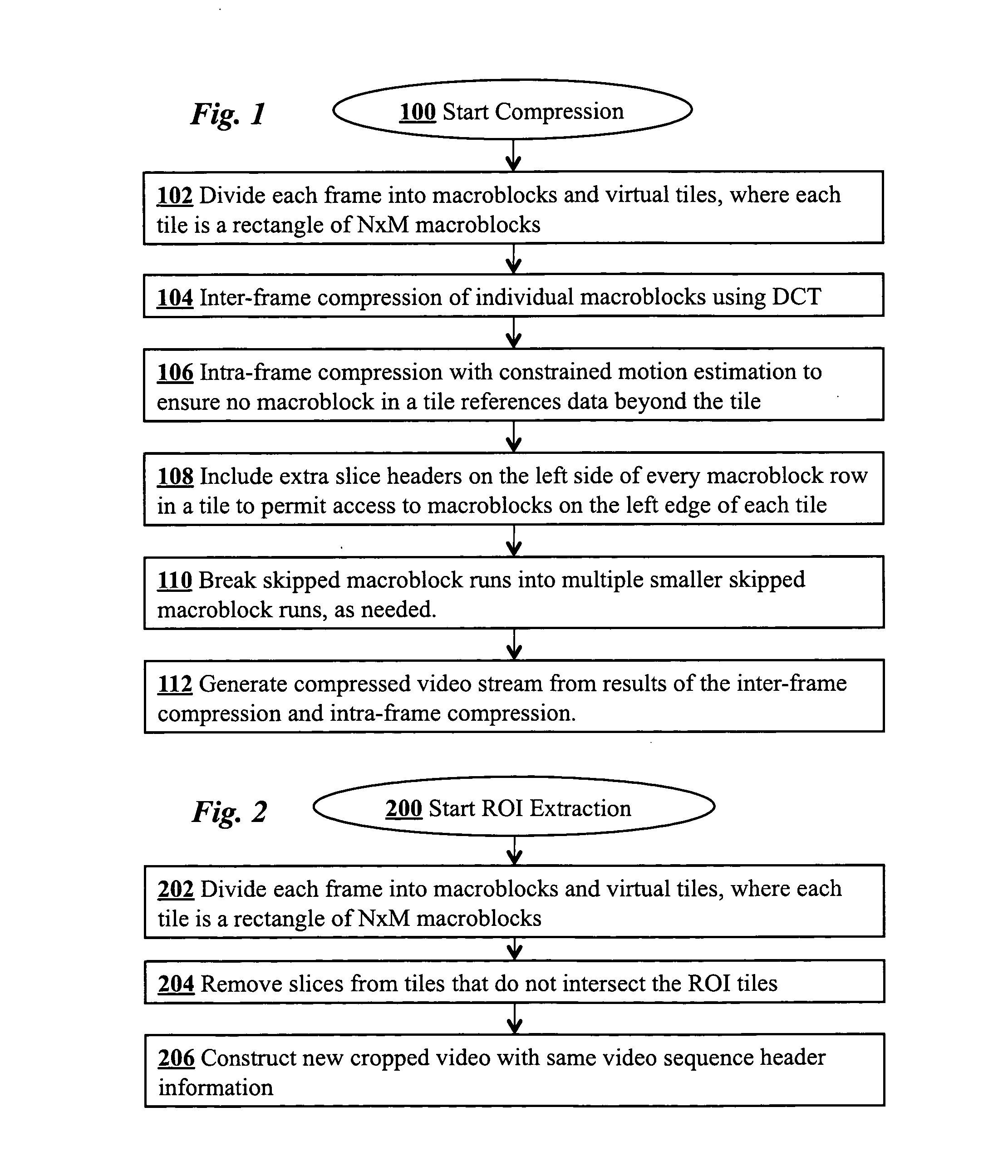 Supporting region-of-interest cropping through constrained compression