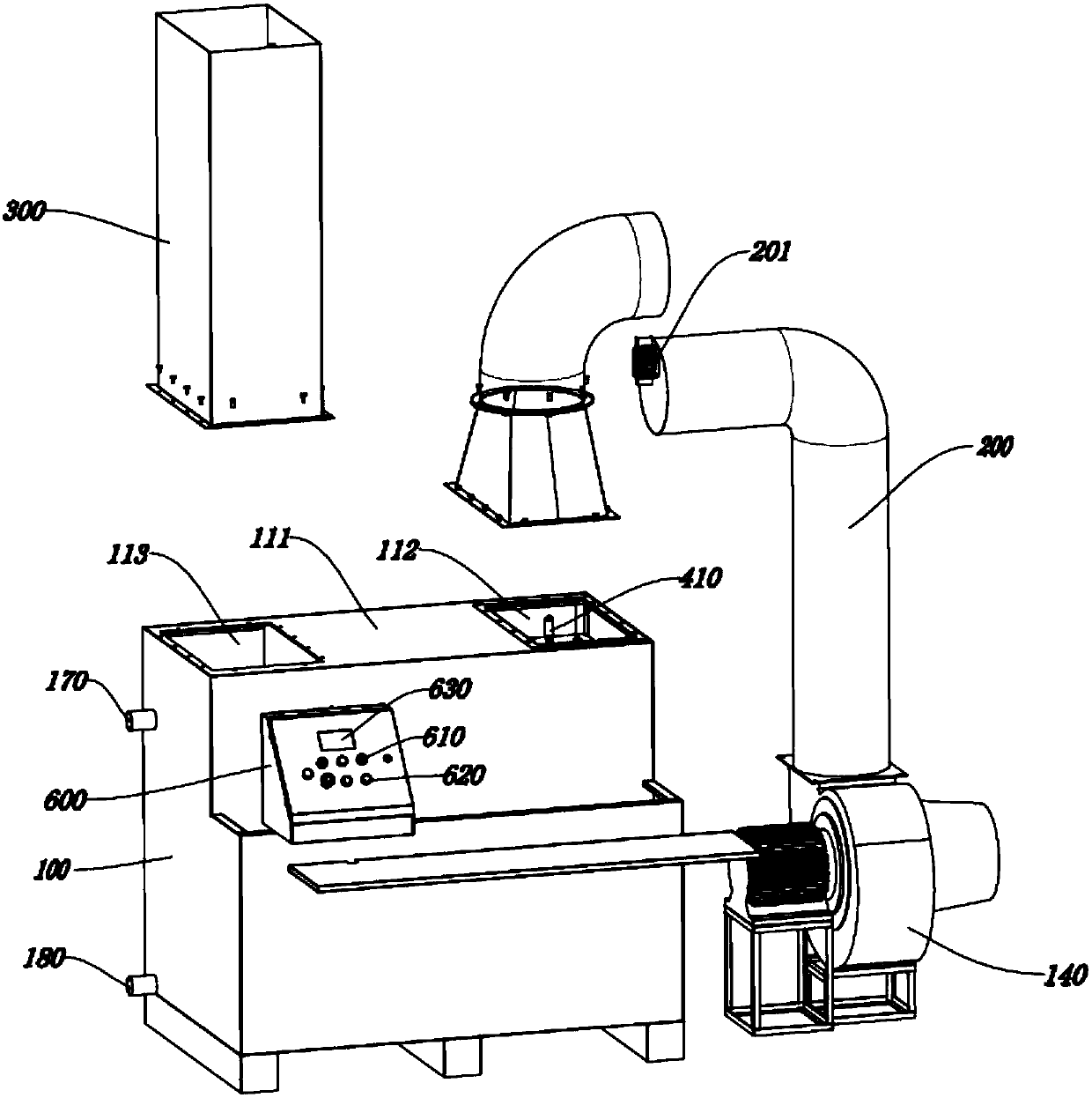 Industrial dust remover