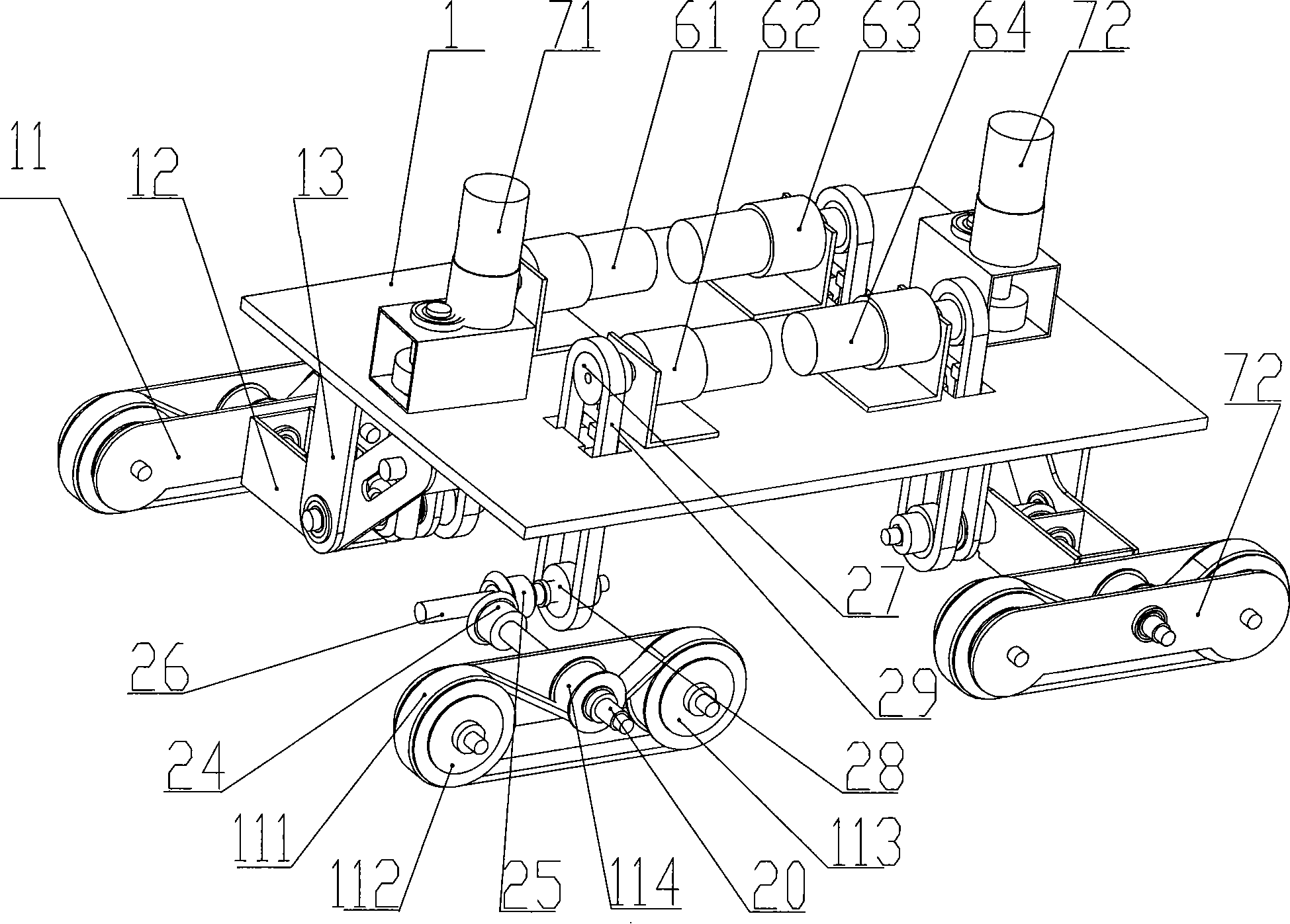 Pipeline cleaning and disinfecting vehicle for central air-conditioner