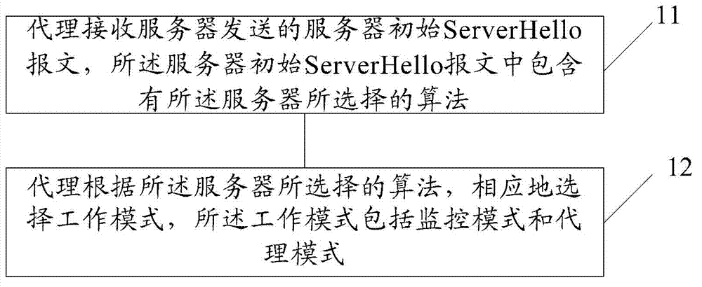 TLS (Transport Layer Security) scanning method and device