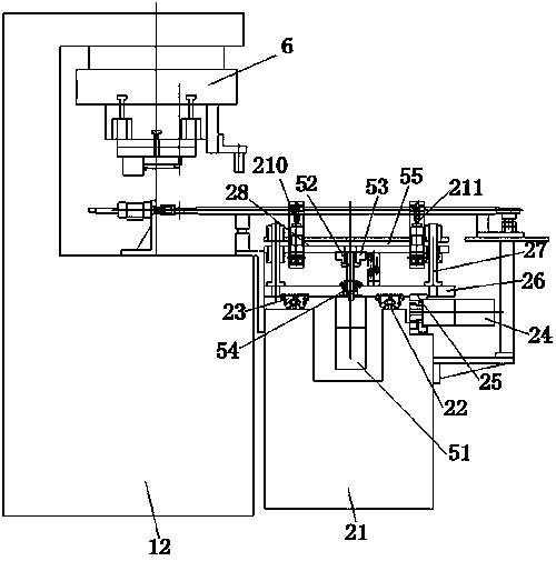 High-precision carrying mechanical arm numerical control machine tool and operation method thereof