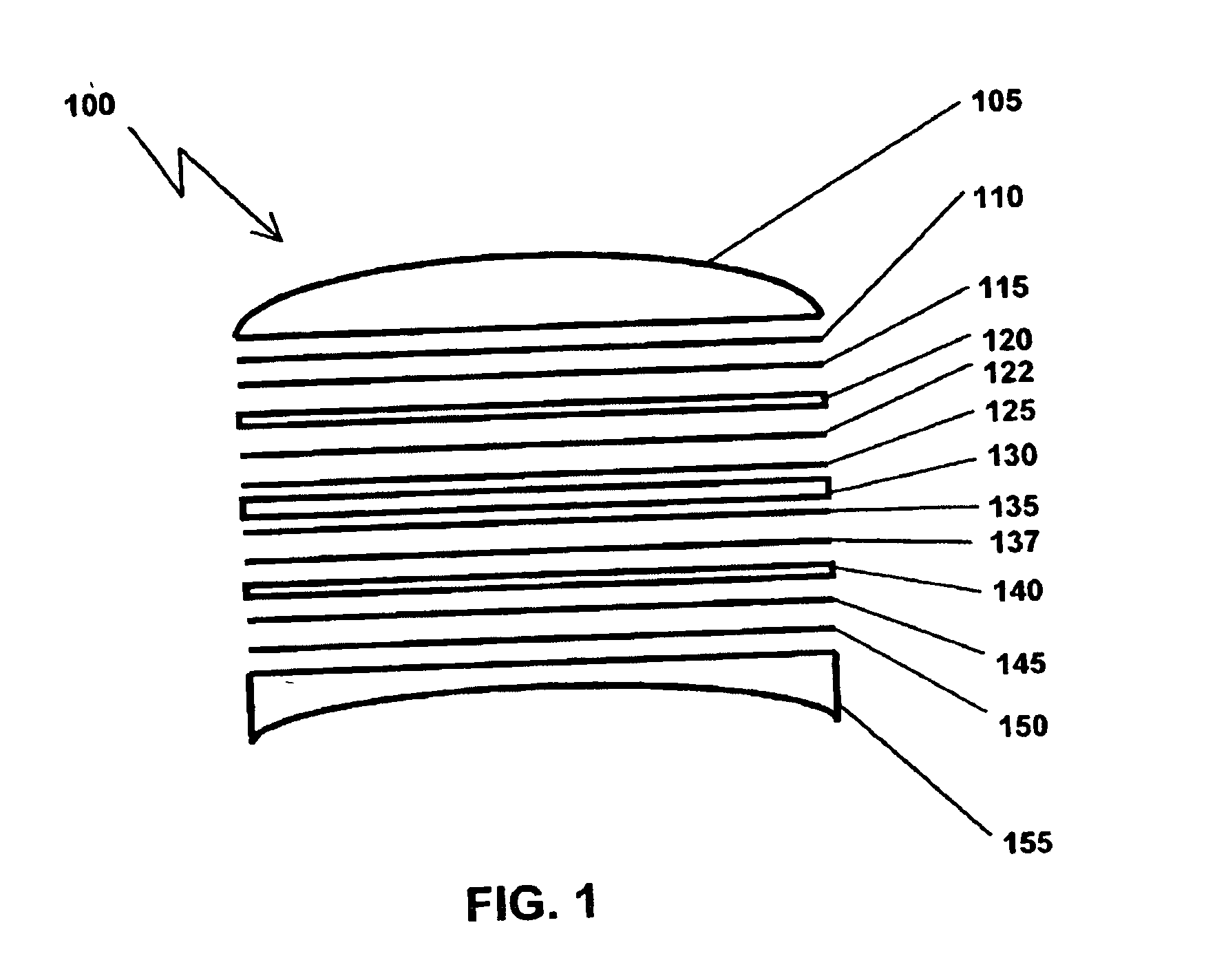 Hybrid electro-active lens