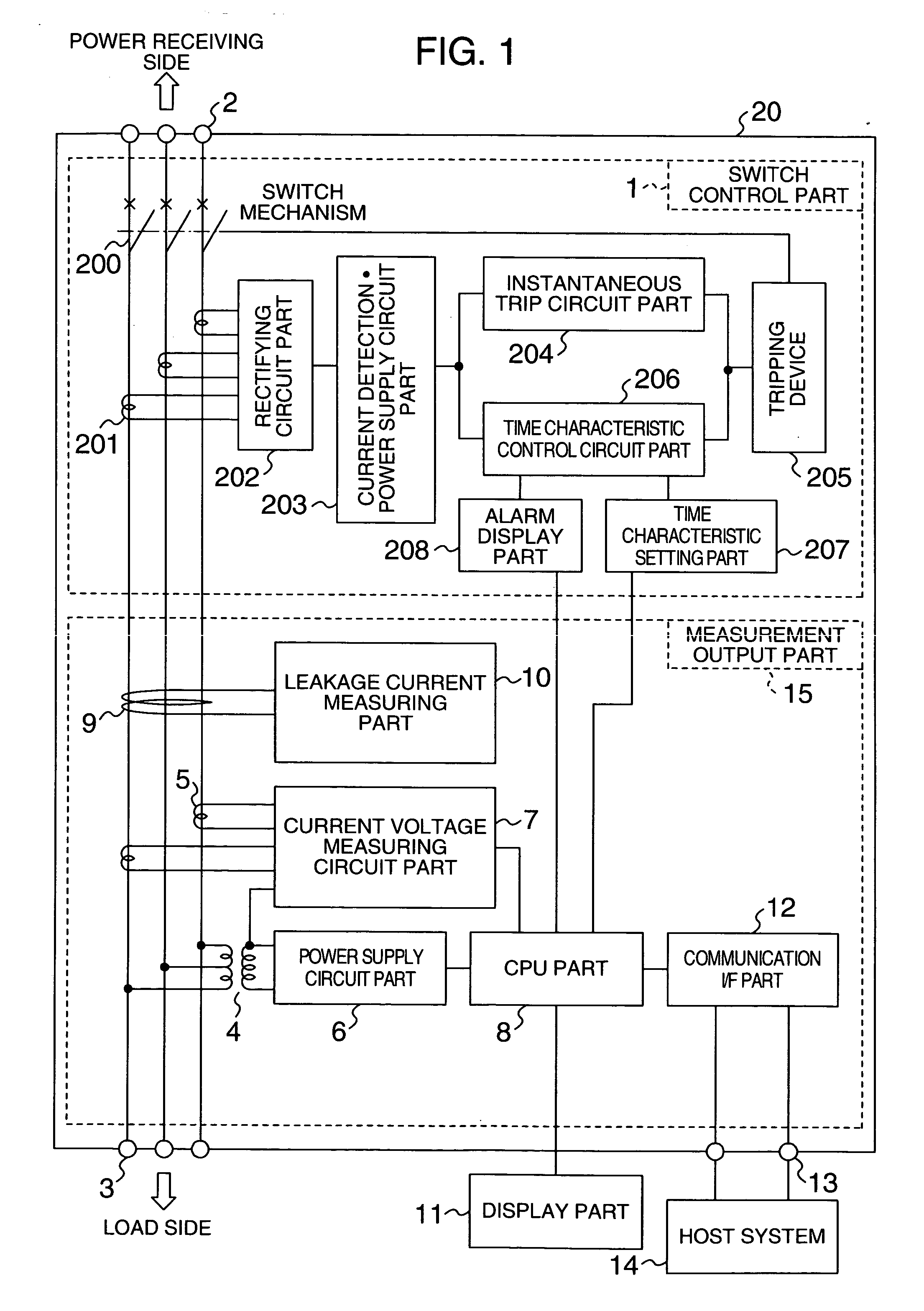 Leakage monitoring system