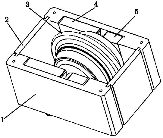 Portable hobbing cutter system and dismounting method thereof