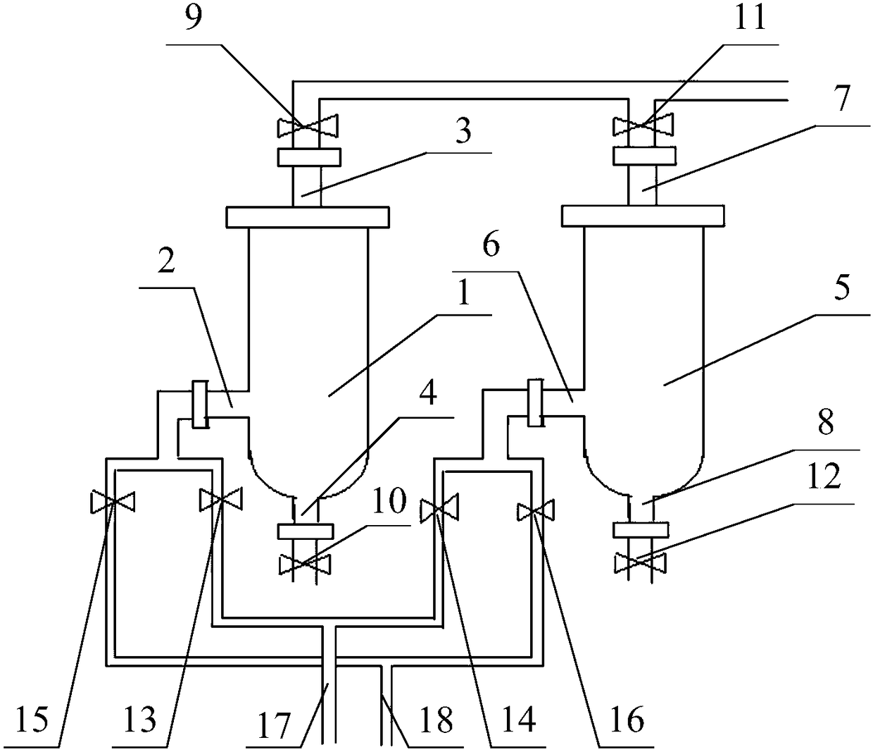 Waste acid cleaning device and process